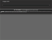 Tablet Screenshot of eugp.com